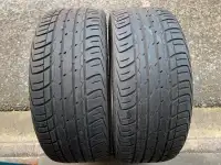 PAIR of 245/40/20 99W M+S Zenna Argus UHP with good tread