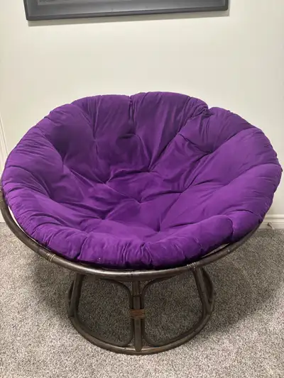 Pier 1 Disc Chair or is Disk Chair? I don't know. I'm dumb., View more