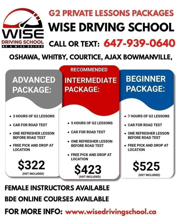 Driving School65482421521410122