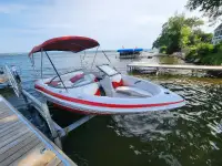 Boat ready for water fun filled season
