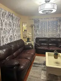 Moving out sale - 3 piece living room sofa set 