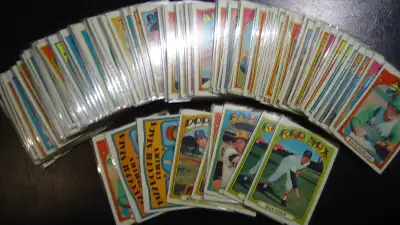 1972 ropps baseball  lot 134 cards, View more