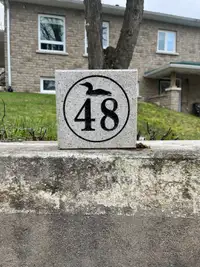 Pet Markers, Home address markers Custom Stone Engraving