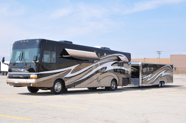 Newmar Dutchstar and matching aluminum car hauler in RVs & Motorhomes in Norfolk County