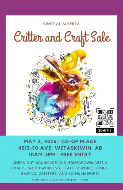 Central Alberta Critter and Craft Sale , View more