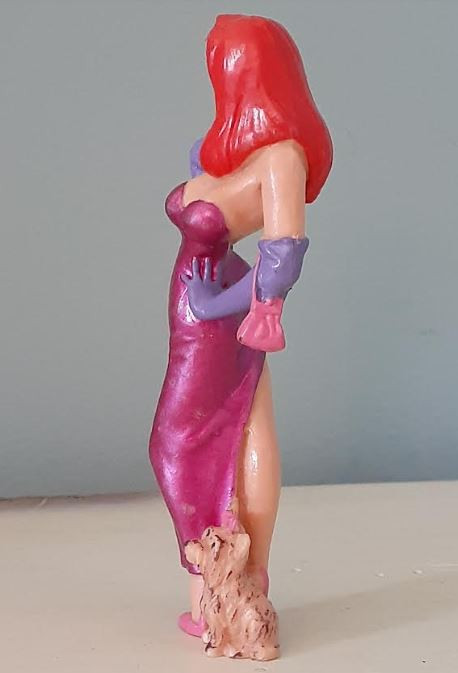 1988 Jessica Rabbit Who Framed Roger Rabbit Disney PVC figurine in Arts & Collectibles in Markham / York Region - Image 3