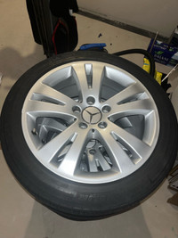 Mercedes C-Class Summer Wheels with Tires