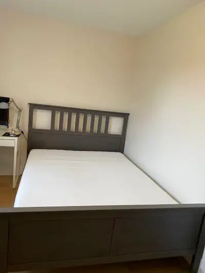 Perfect bed frame and mattress for sale, View more