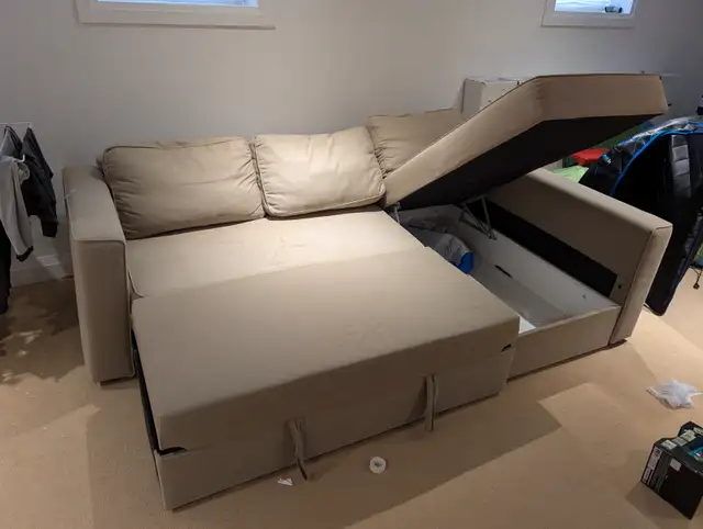 Ikea Sectional Pull-out Sofa Bed (Manstad)63234604276995121