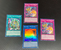 Gold Pride • YUGIOH CARD LOT • 4 Cards