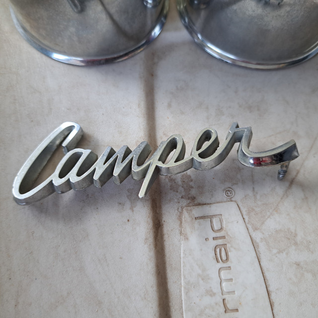 1966 CHEVY CUSTOM CAMPER EMBLEM 1969 in Other Parts & Accessories in Cambridge - Image 4