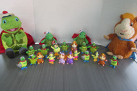 LES WONDER CHOUX PETS 4 PELUCHES ET 18 FIGURINES LINNY TUCK MING