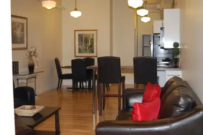 This unit is fully furnished and completely renovated on the second floor. Hardwood floors, new kitc...