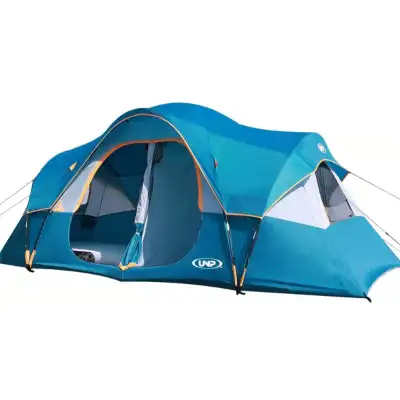 UNP Camping Tent 10-Person-Family Tent, Blue, View more