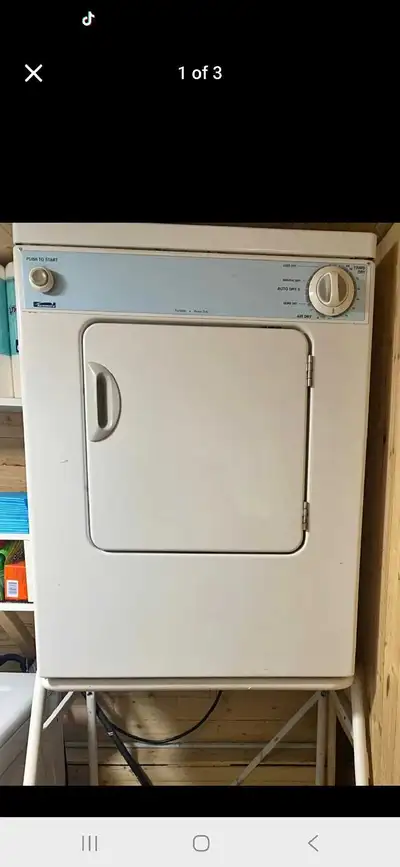 Kenmore portable dryer 110v , View more