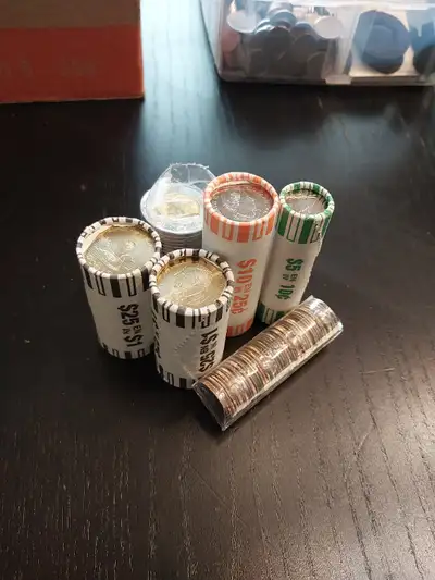 COIN ROLLS all for $134, View more