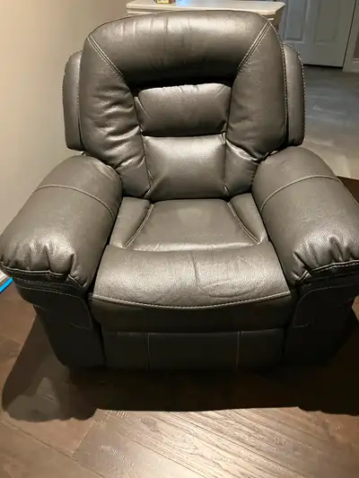 Faux Leather Rocker Recliner, View more