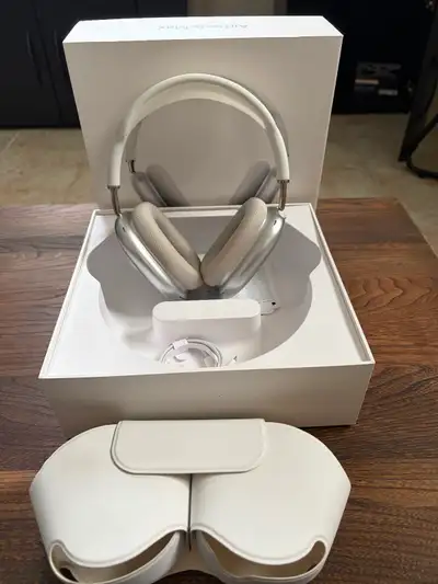 Air Pod max Original box, case and charging cord $275 obo