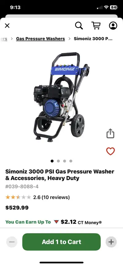 3000 psi pressure washer, View more