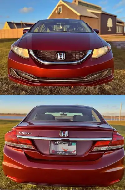 Selling a very clean and well-maintained, lady-driven, 2015 Honda Civic EX sedan with 140,000 km. Th...