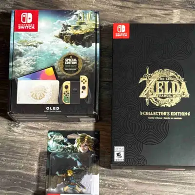 Zelda Tears of the Kingdom Collectors Bundle - new/ unopened, View more