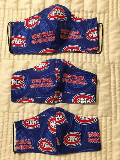 NHL face masks-sizes-$8. Ea., View more