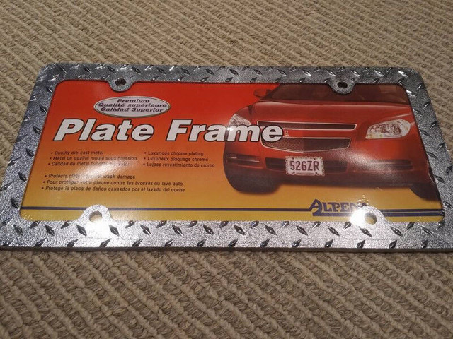 Brand New Die-Cast Metal Vehicle Plate Frames in Other in London - Image 3