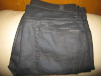 7 For All Mankind Jeans  Slimmy Men's    New Black Made In USA