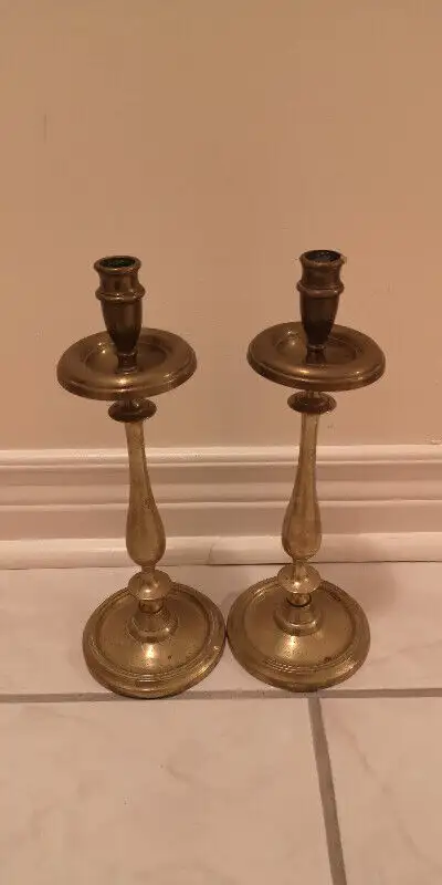 antiques copper/silver plated candle holder and more,milk jugs, View more