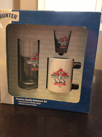 CFL Grey cup Drinkware set (new)