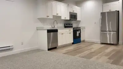 A nice almost brand new 2 bedrooms legal basement in Brighton. close to bus stops, core parks and sh...
