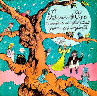 Vintage 1978 Disque vinyle Breton-Cyr Musique traditionnelle