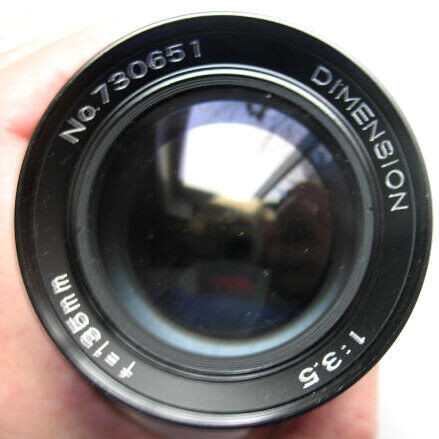 objectif DIMENSION 1:3.5 f = 135 mm + étui dans Appareils photo et caméras  à Longueuil/Rive Sud - Image 2