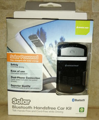 Solar Bluetooth Hands-Free Car Kit by IOGEAR