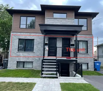 Bright & spacious 3-bedroom July 1, 2025