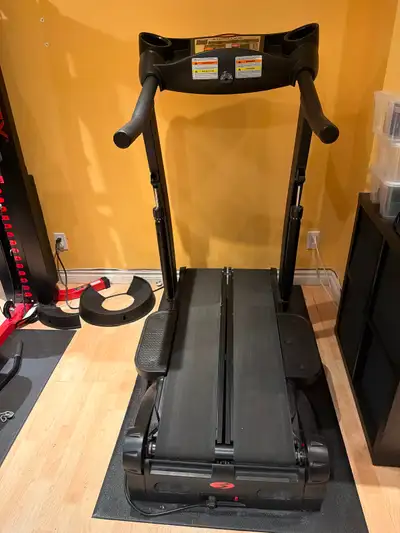 Bowflex treadmill / tread climber with incline and split pedals, View more