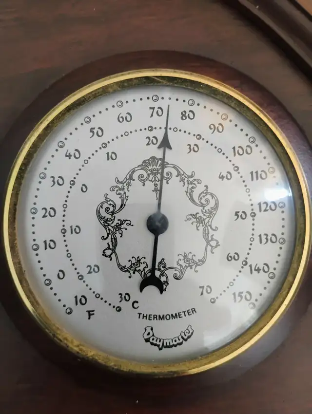 Vintage Nautical Ship's Wheel Weather Station, Shediac NB in Other in Moncton - Image 3