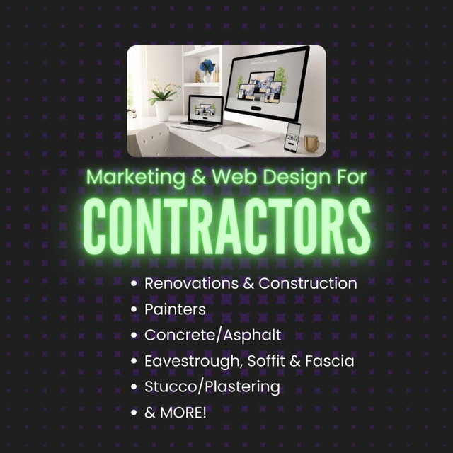 Custom, Professional Contractor Websites! in Other in Kitchener / Waterloo