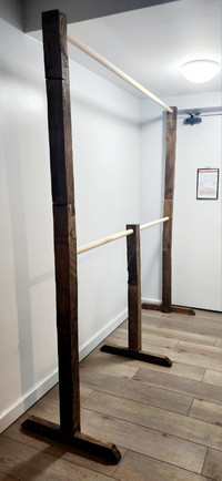 Clothing Rack - Wooden - 7 feet high x 6 feet long