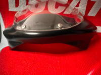 Ducati Monster front cowl fairing windshield gauge cover screen