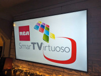 55" RCA Smart TV w/ swivel mount