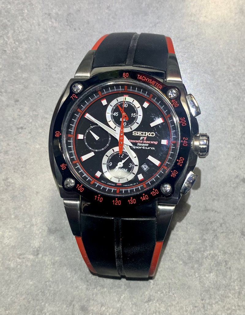 Seiko Sportura F1 Honda Racing Team Chronograph Watch Jewellery Watches St. Catharines Kijiji Classifieds