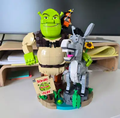 LEGO Shrek, Donkey & Puss in Boots, set 72423, completed, View more
