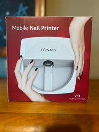 Imprimante à ongles mobile