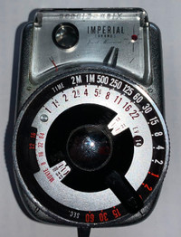 Imperial View-Finder CDS Exposure Meter