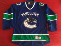 Men's Vancouver Canucks (Reebok) Branded Blue Home Team Jersey (