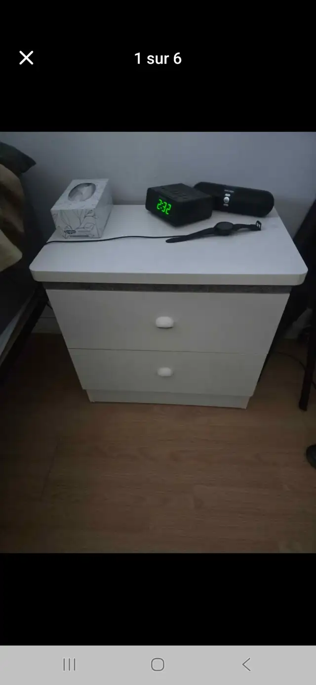 Mobilier de chambre complet avec lit double complet in Other in Lanaudière - Image 4