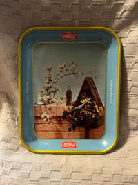 1957 Coke Tray - Birdhouse