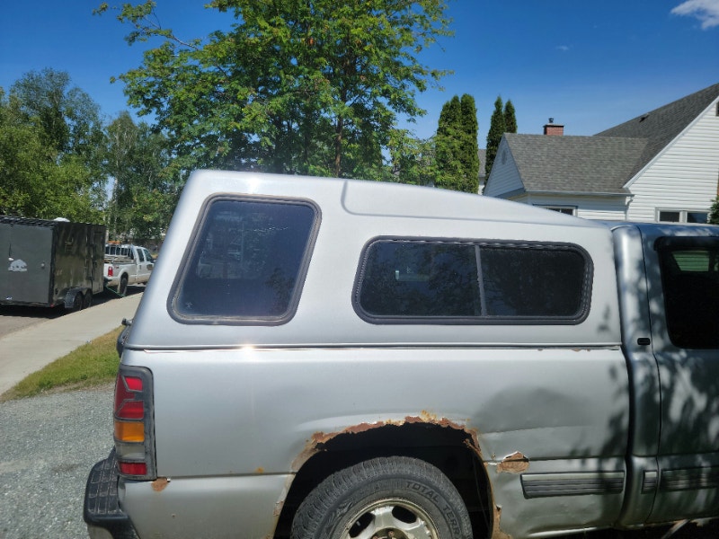 Canopy currently on chevy Silverado Other Prince Kijiji