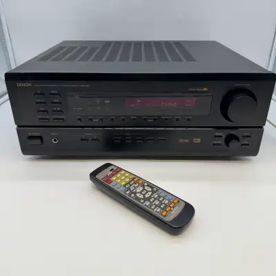 Denon AVR-1801 AV Surround Receiver Dolby DTS Tested  w/ Remote, View more